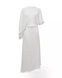 Reiss - Naomi Asymmetric Cape Maxi Dress