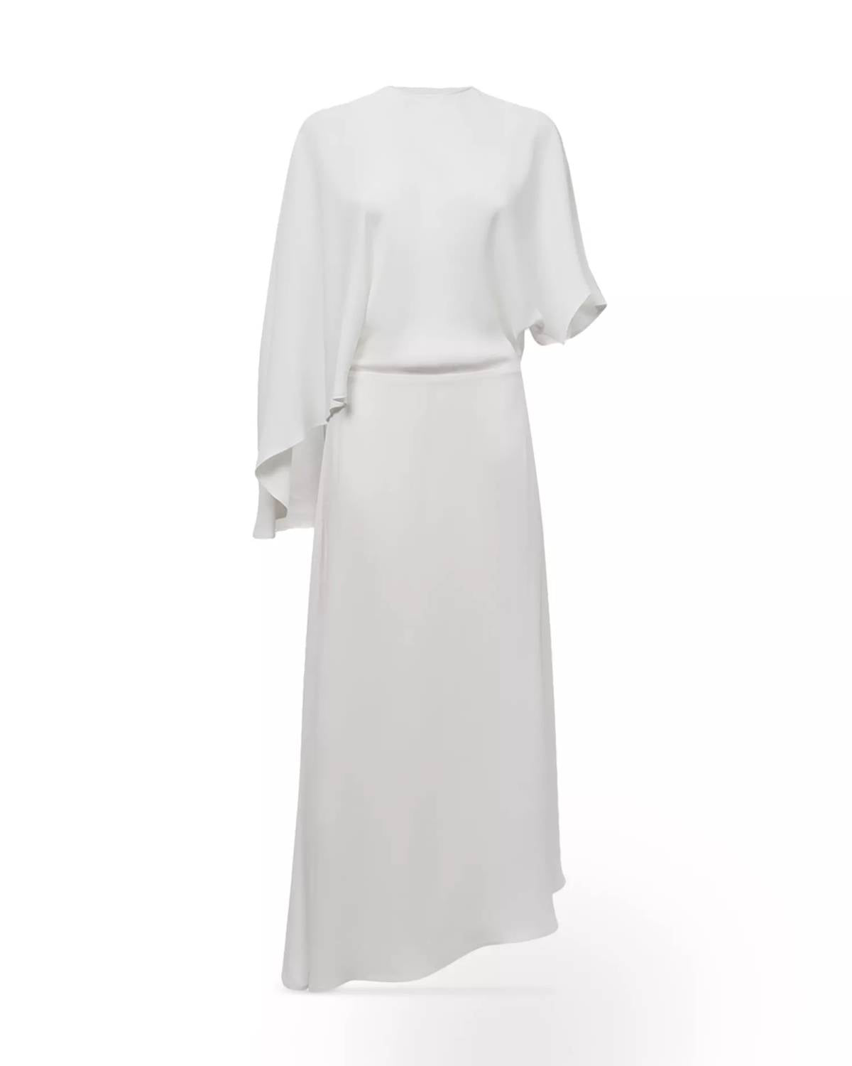 Reiss - Naomi Asymmetric Cape Maxi Dress