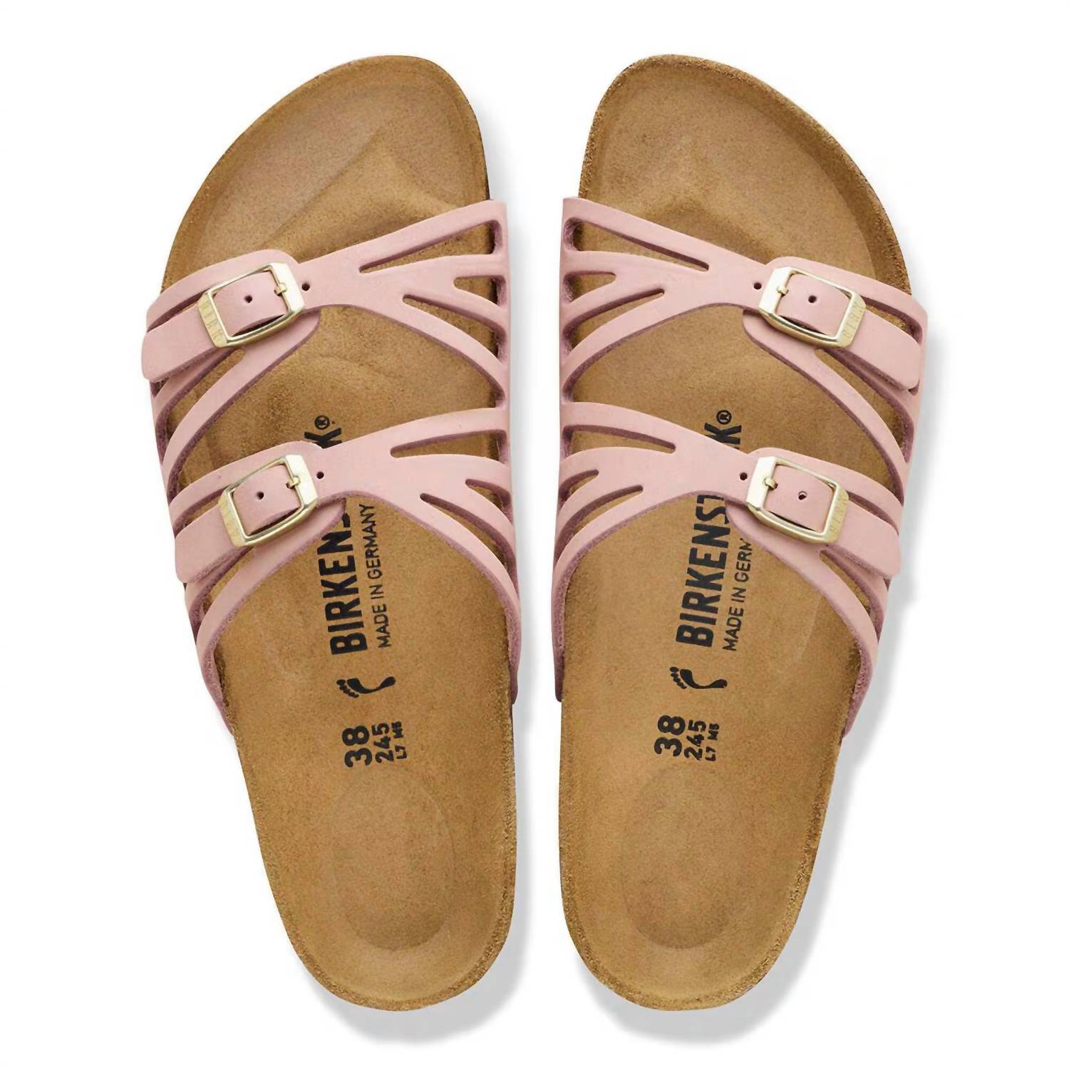 BIRKENSTOCK Women's Granada Sandal in soft pink - women's sandal - view 4