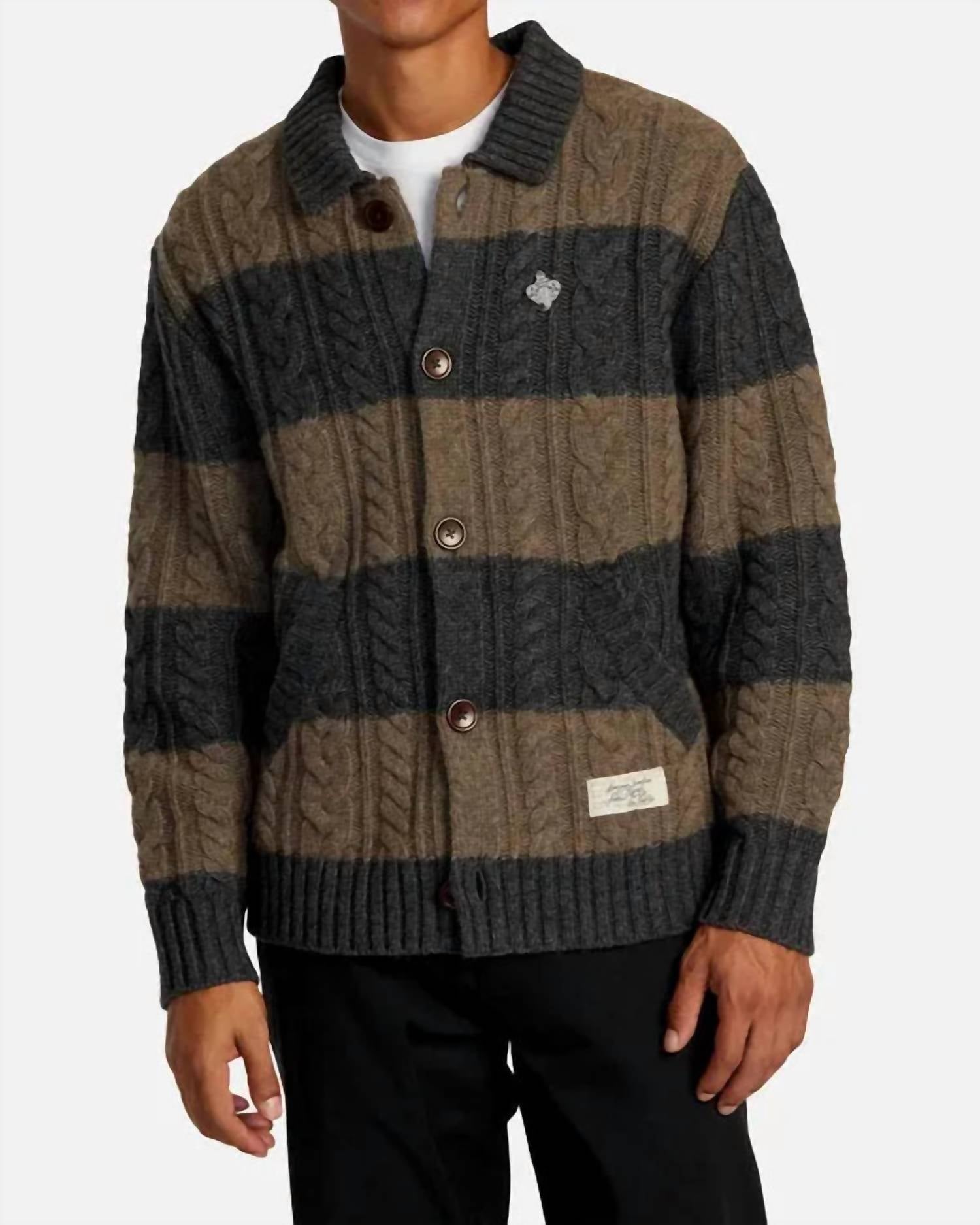 Rvca - Chefs Kiss Cardigan