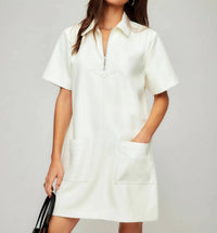 Fifteen Twenty - Sarah Faux Leather Dress