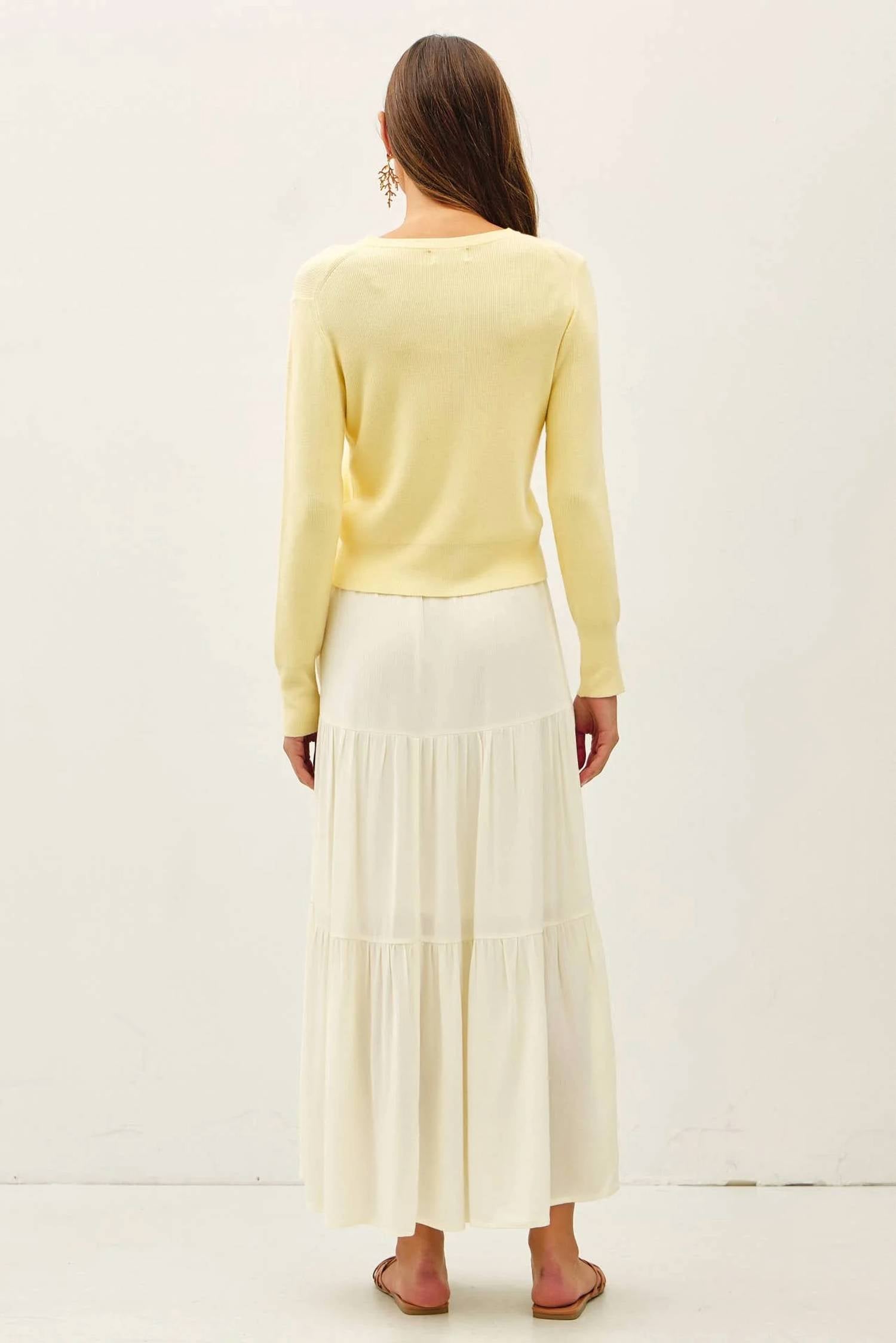 Be Cool - Sienna Smocked Maxi Skirt