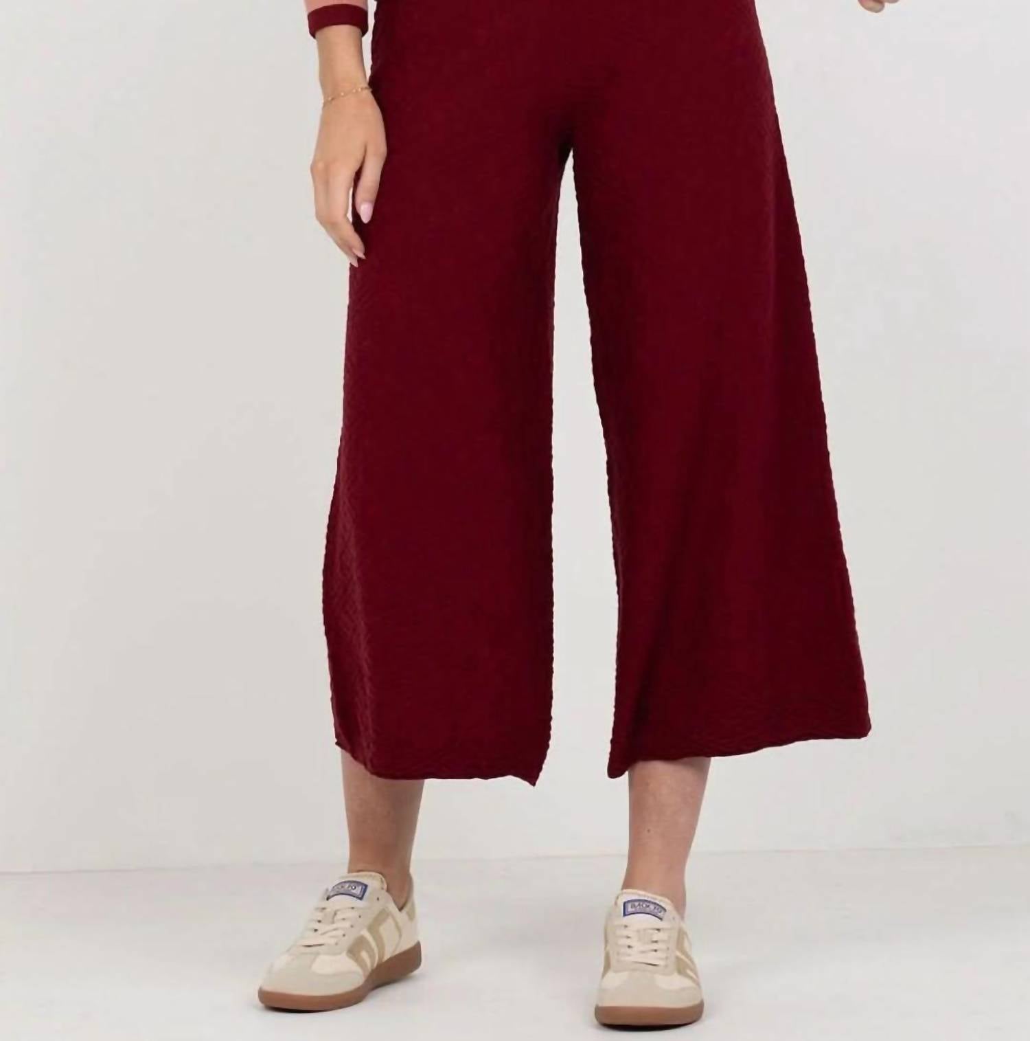 Emily Mccarthy - Teddy Crop Trouser