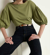 Nation Ltd - Sandra Boatneck Top