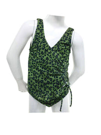 Marina West Swim - Girl's Wrap Lined Swimsuit One Piece
