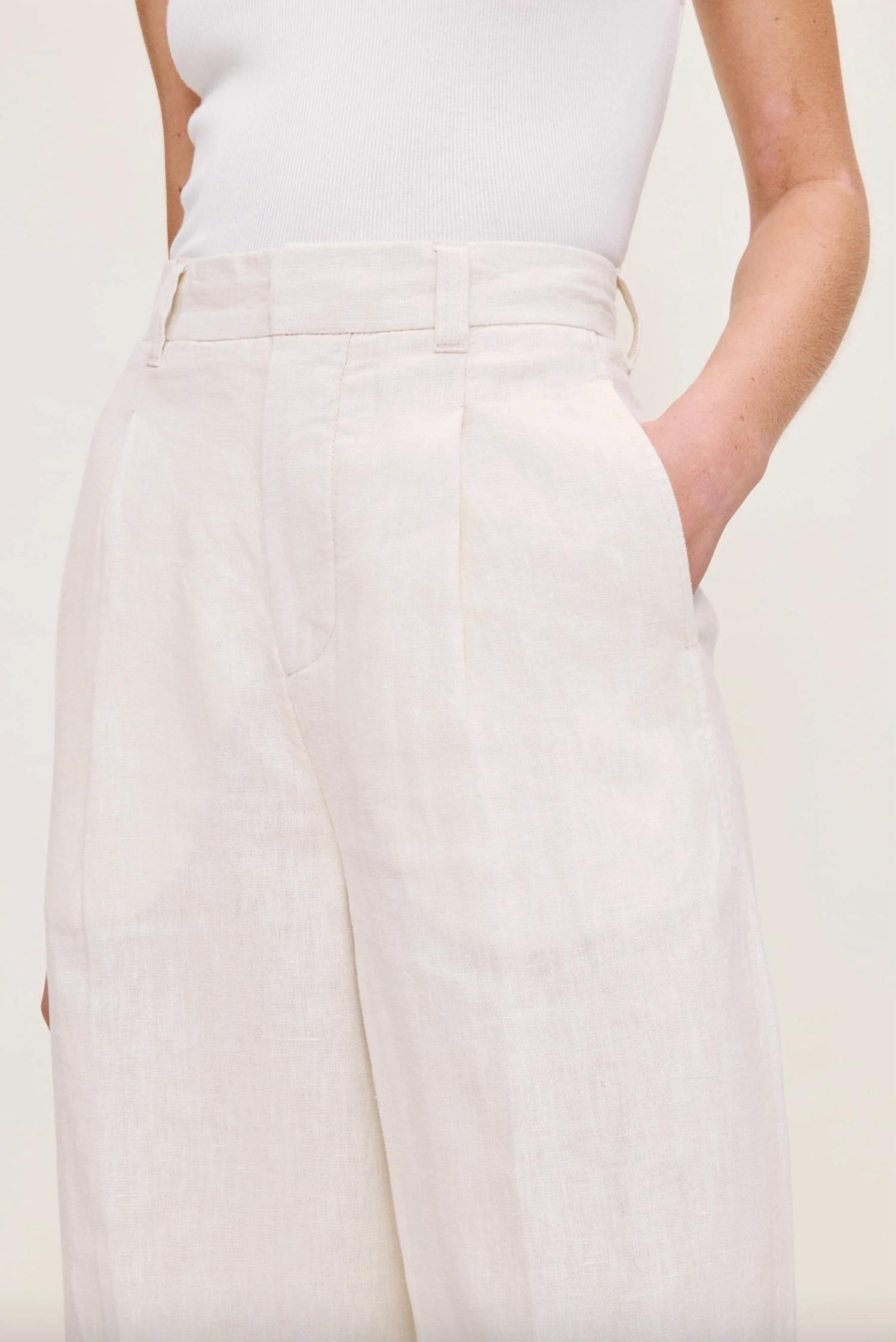 Dl1961 - Women'S - Hepburn Wide Leg High Rise Pants