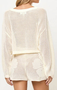 L*Space - Island Time Open Knit Short