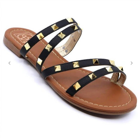 Mimi 12 Multi-strap Studded Sandals