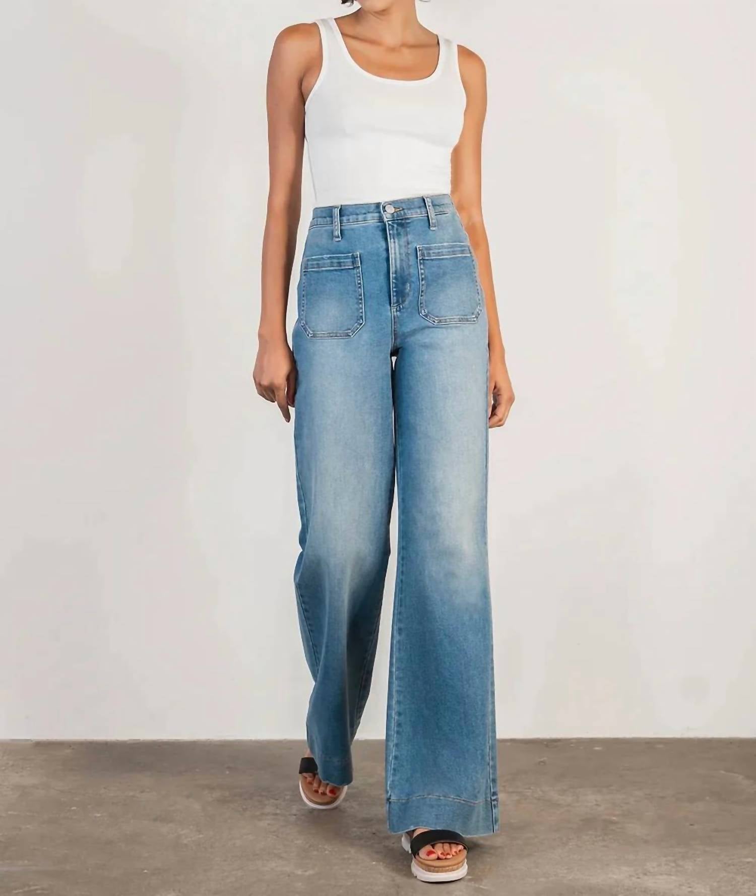Level99 - Victoria Wide Leg Trouser