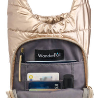WanderFull Women's Durable Nylon Hydrobag in gold - women's bag - view 5