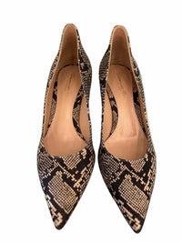 Gianvito Rossi - Women's Ellipsis High Back Python Print Pump
