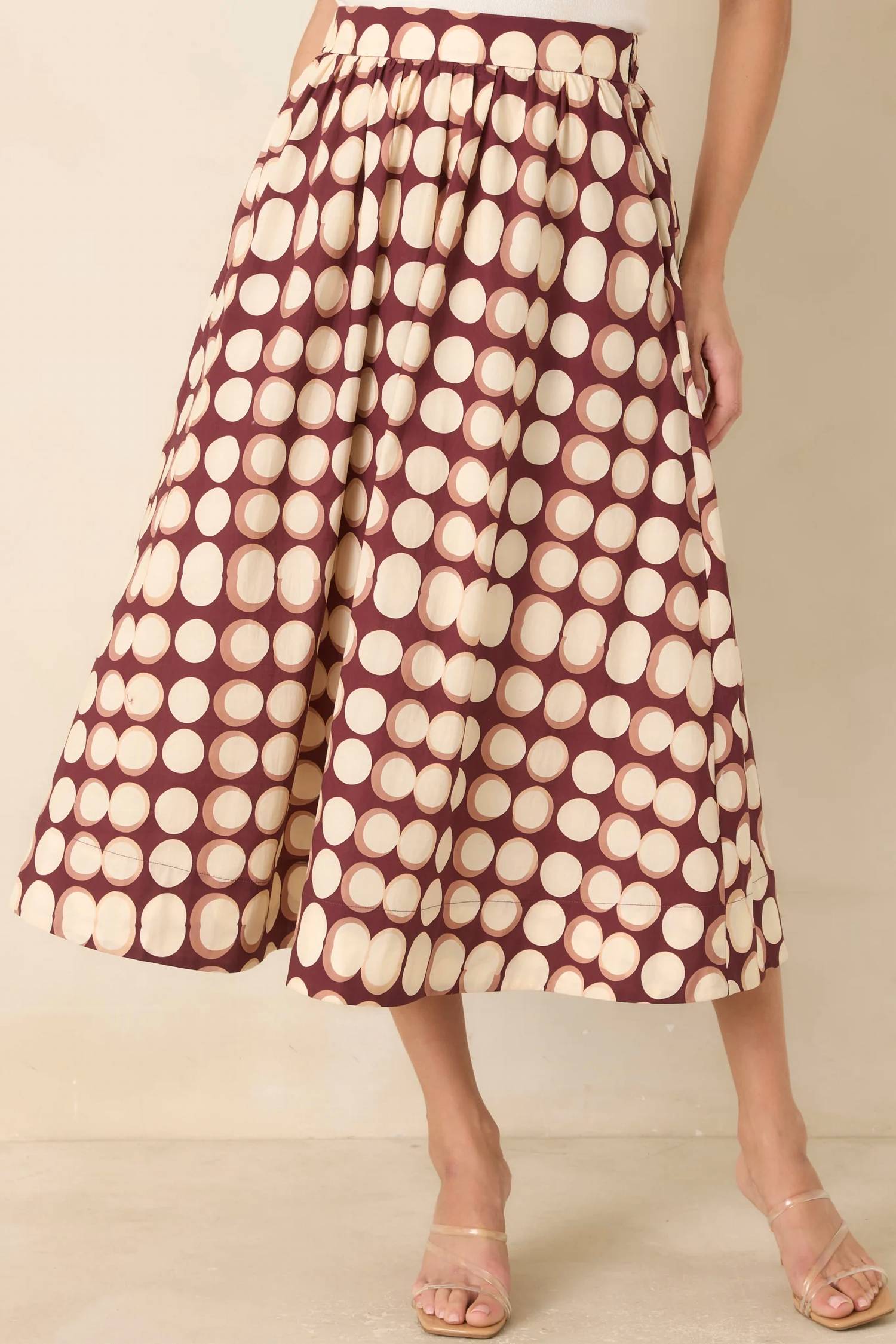 Thml - Geometric Midi Skirt