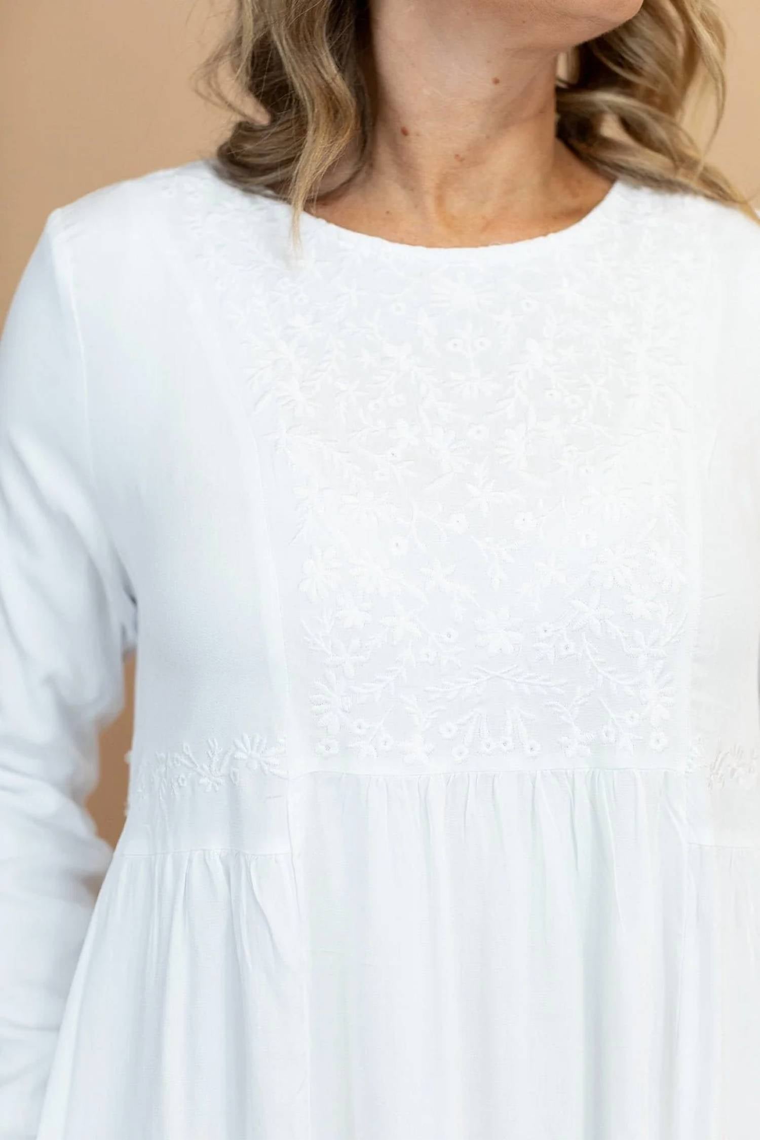 Tea N Rose - Grace Temple Dress