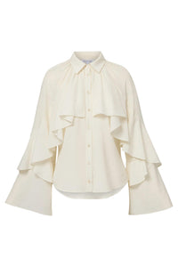 Veronica Beard - Demaris Ruffled Button-down Blouse