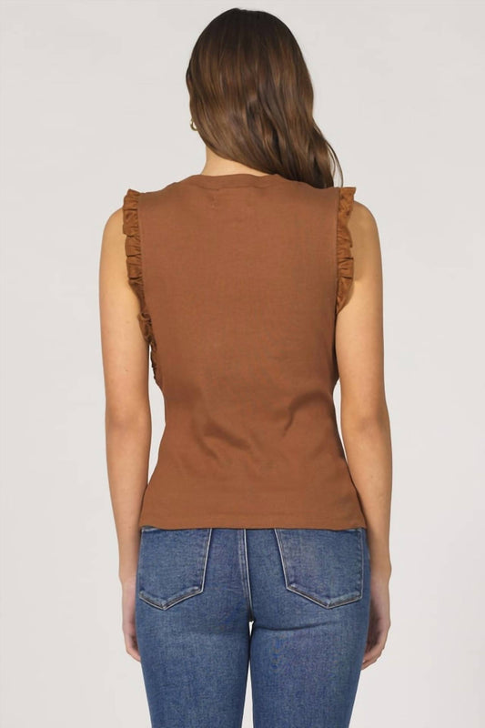 Dear John Denim - Bridgette Ruffle Sleeve Top