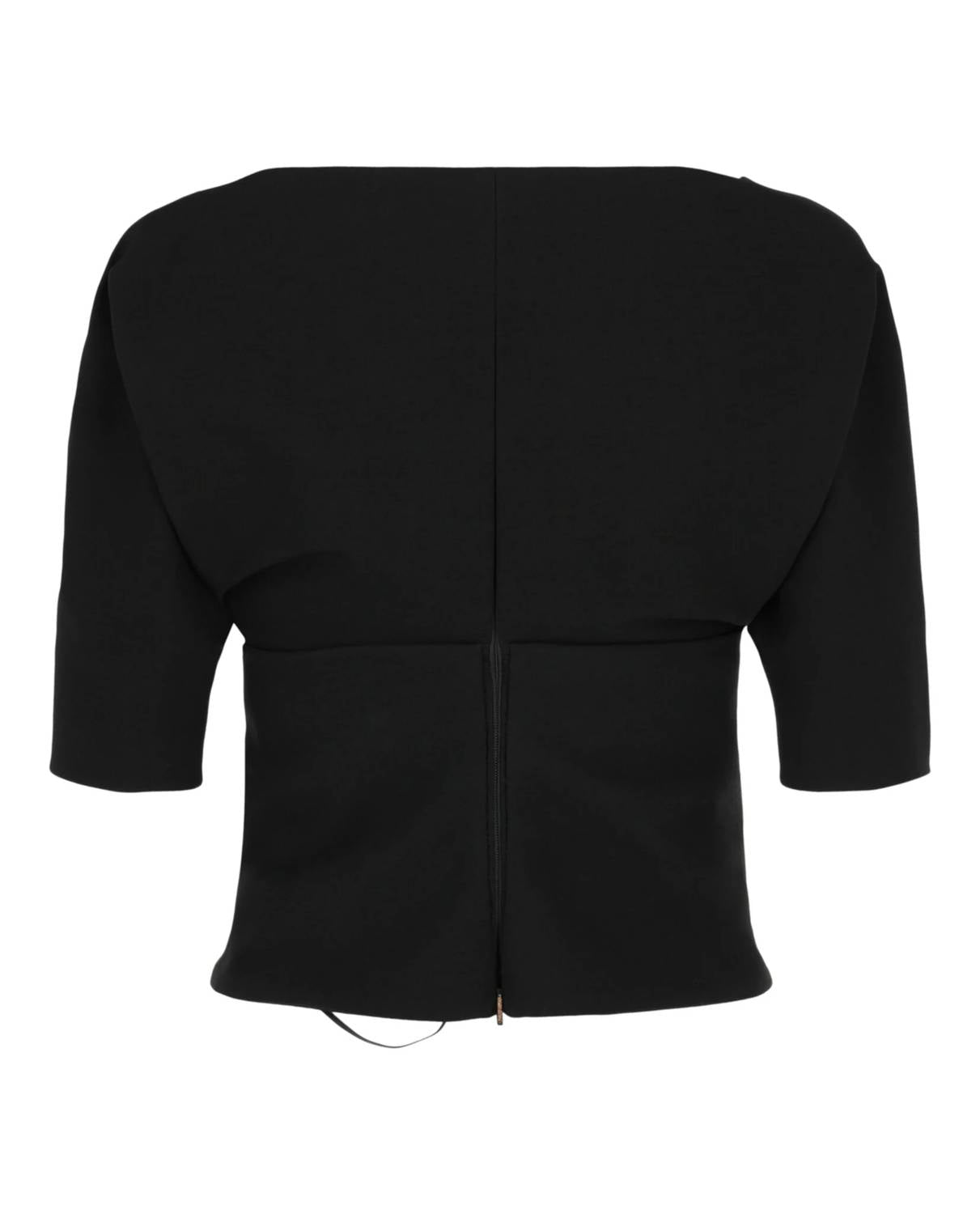 Salvatore Ferragamo - Women's Layered Wool-blend Blouse