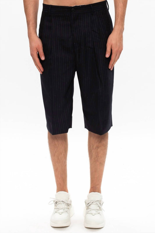 Salvatore Ferragamo - Men's Pinstriped Shorts