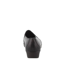 SAS Women's Nora Slip On Loafer in black lizard - women's flats - view 5