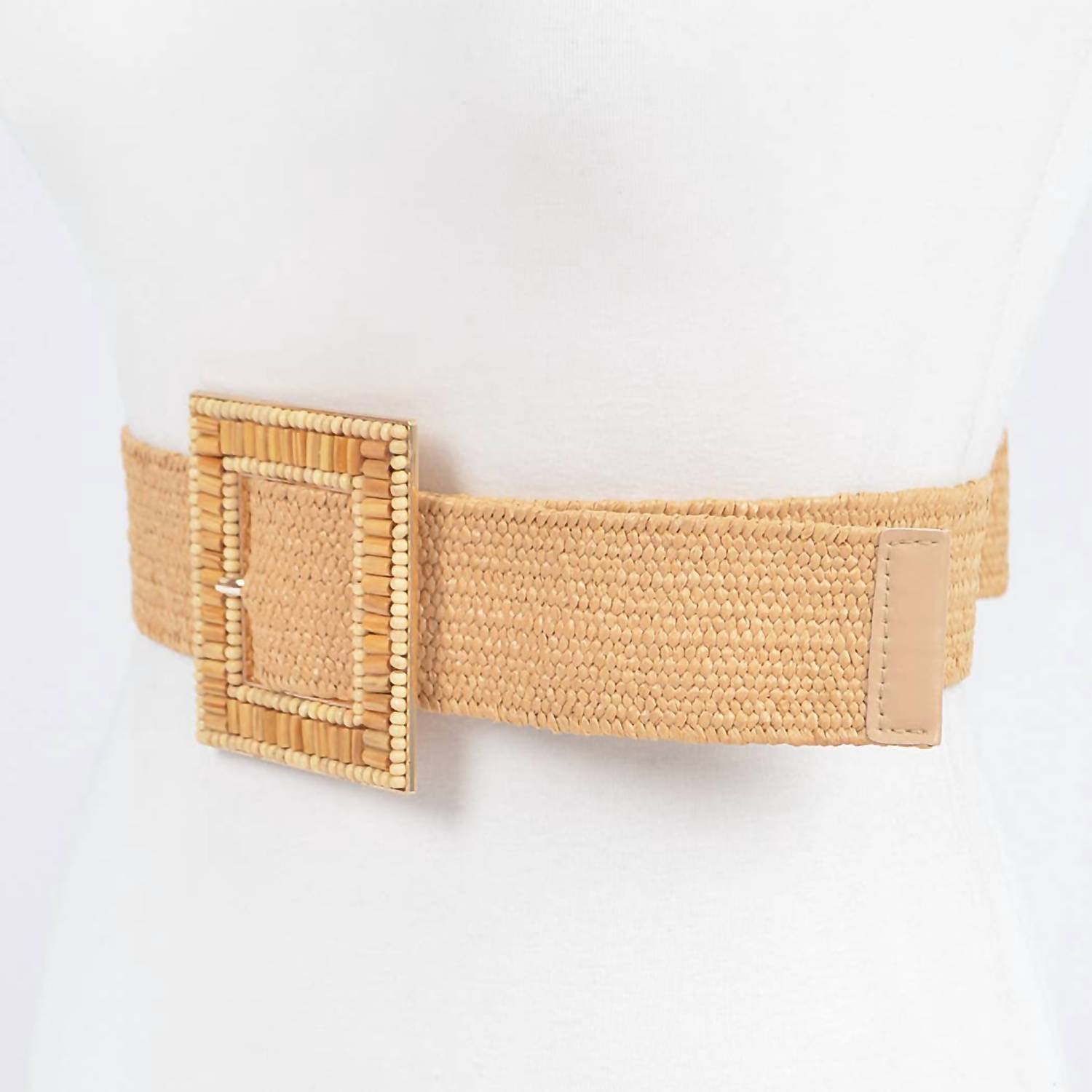 3Am By H&D Accessories - Women's Handmade Buckle Elastic Belt