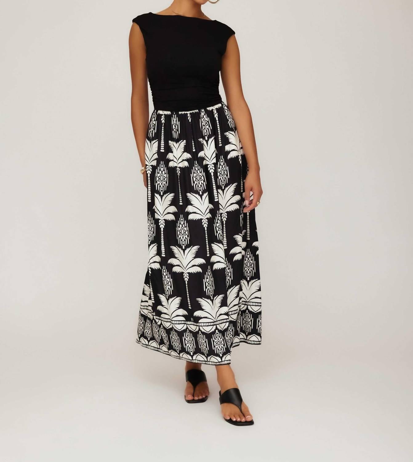 Fifteen Twenty - Carina Long Contrast Dress