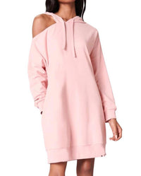 Sugarlips - Deanna Cut Out French Terry Hoodie Dress