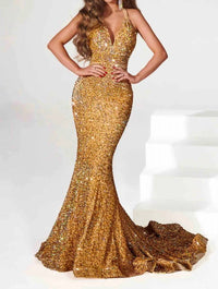 Portia&Scarlett - Sequin Mermaid Evening Gown