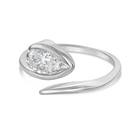 Diana M Jewels - Women's Pear Lab-Grown Diamond Fashion Ring (4.00 Ct) - Signature Plus