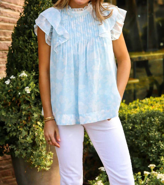 The Skye Pleated Top