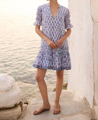 Oliphant - Smocked Drop Mini Dress