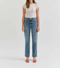 DAZE Sundaze High Rise Vintage Straight Jeans in brooklyn - women's jeans