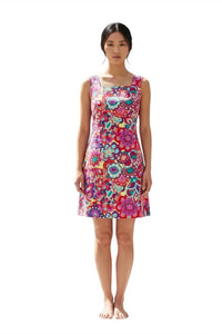 Trina Turk - Alivia Floral Apron Sleeveless Dress