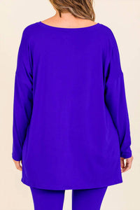 Zenana - V-neck Lounge Set