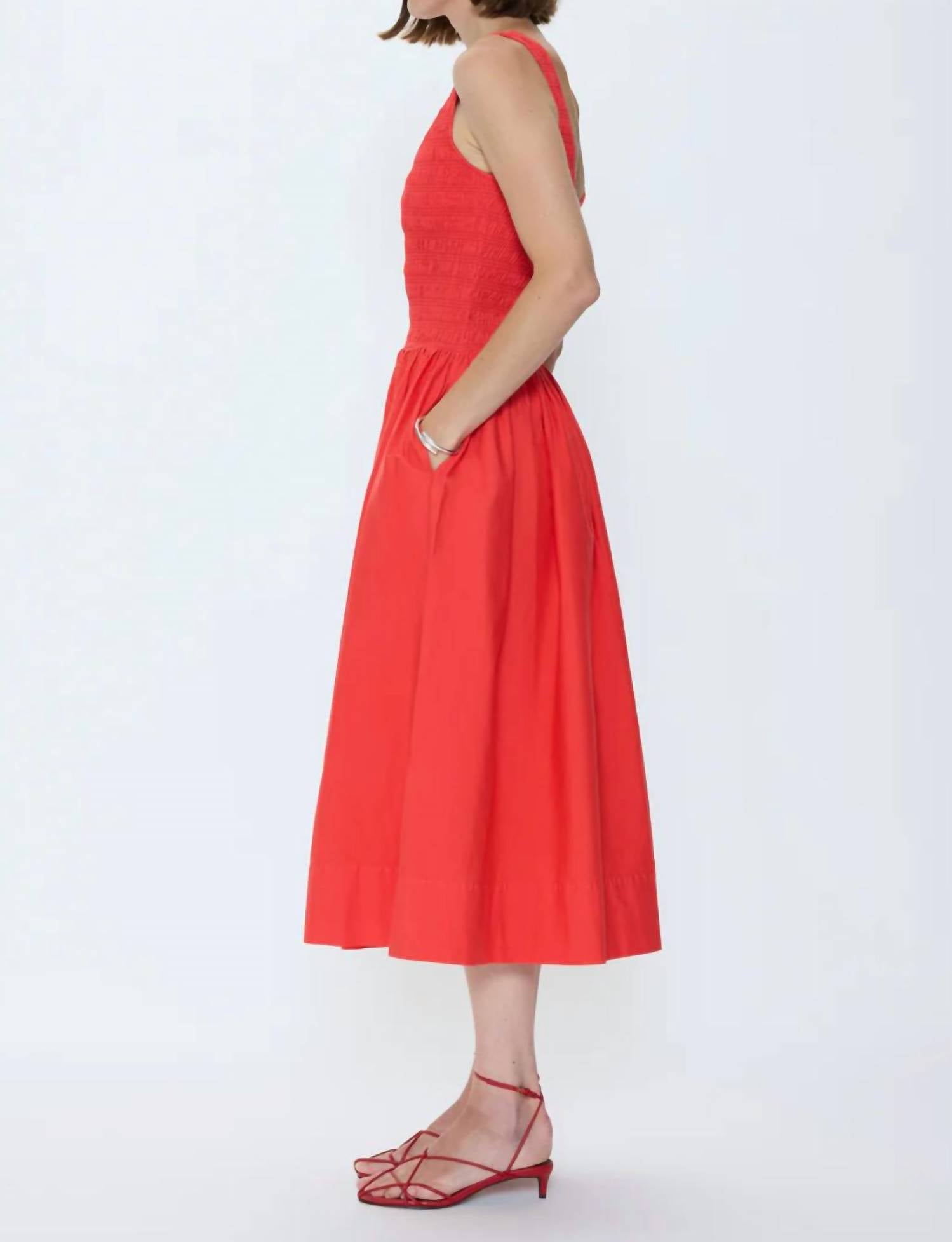 Pistola - Alessia Smocked Drop Waist Dress
