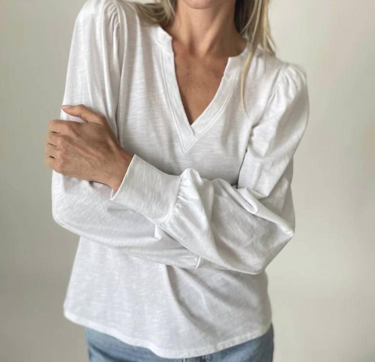 Six/Fifty - Kira V-neck Top