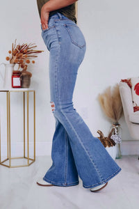 Cello - Desoto High Rise Flare Jeans