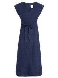 Finley Women's Beverly Long Dress in navy - women's dress