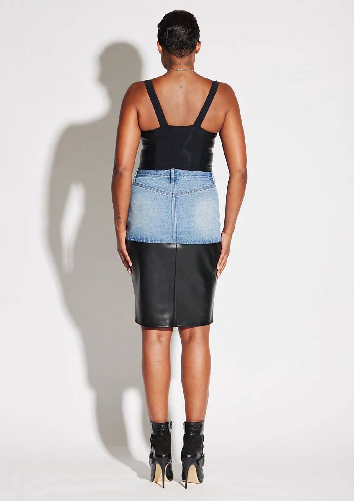 Circular Path - Combo Mini Skirt