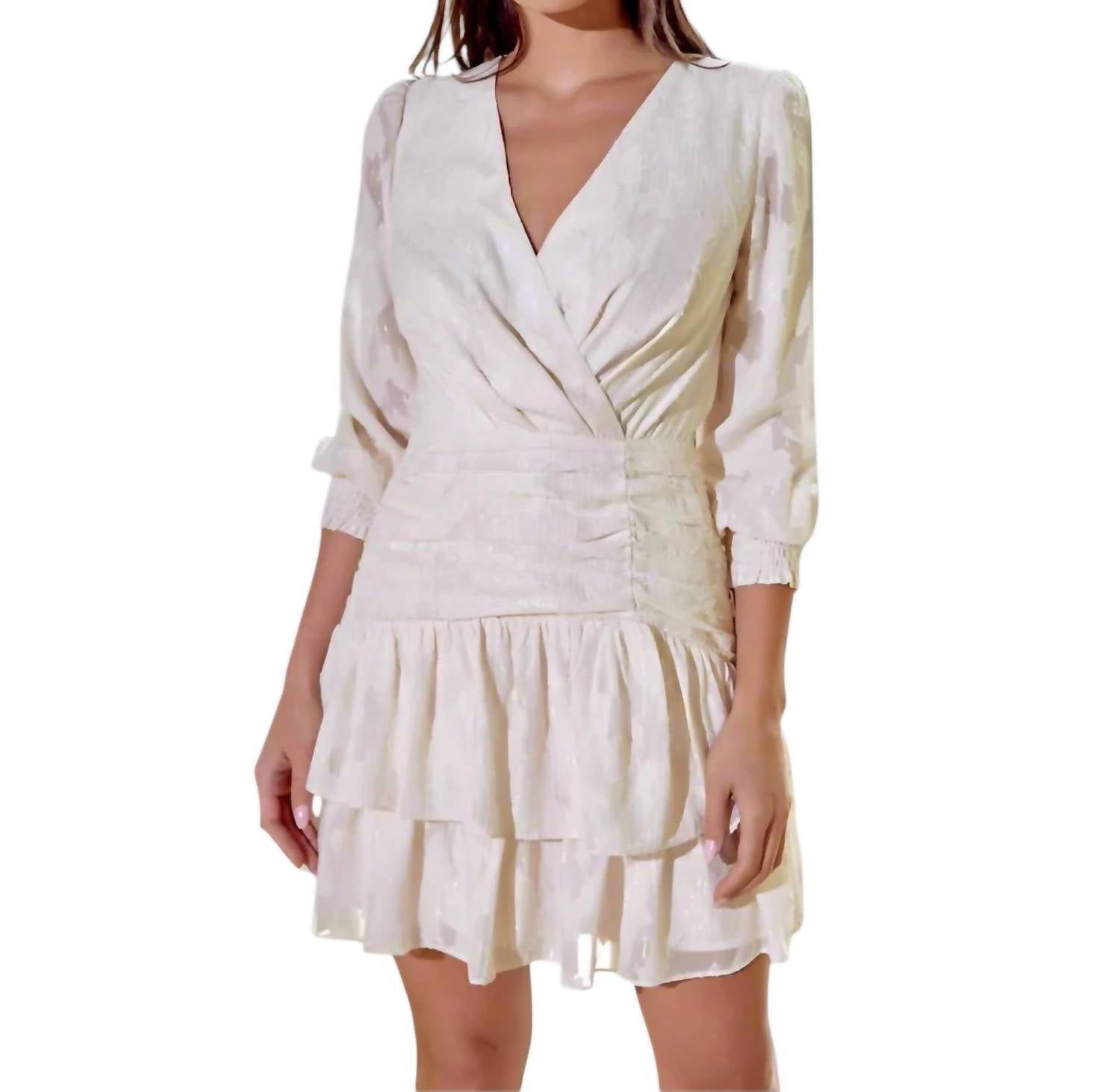Greylin - Helena Ruffled Mini Dress