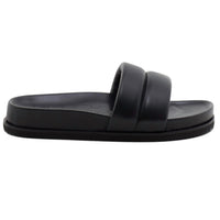 CLOSED Women's Leather Slippers in black - women's sandal