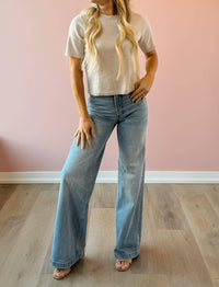 Sanctuary - Mother Of Pearl Short Sleeve Top
