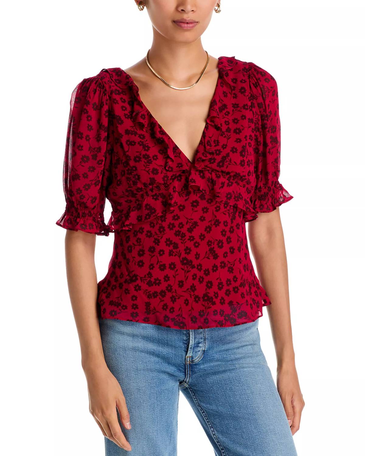 Rails - Miramar Ruffled Top