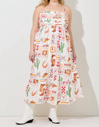 Baevely By Wellmade - Wild West Sundress