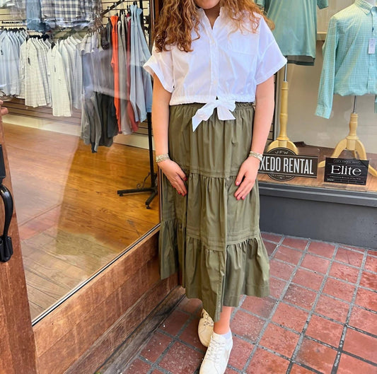 Thml - Tiered Midi Skirt