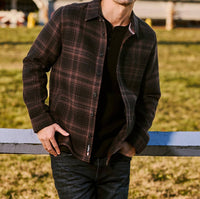 Flags & Anthem - Westchester Brushed Waffle Shirt Jacket