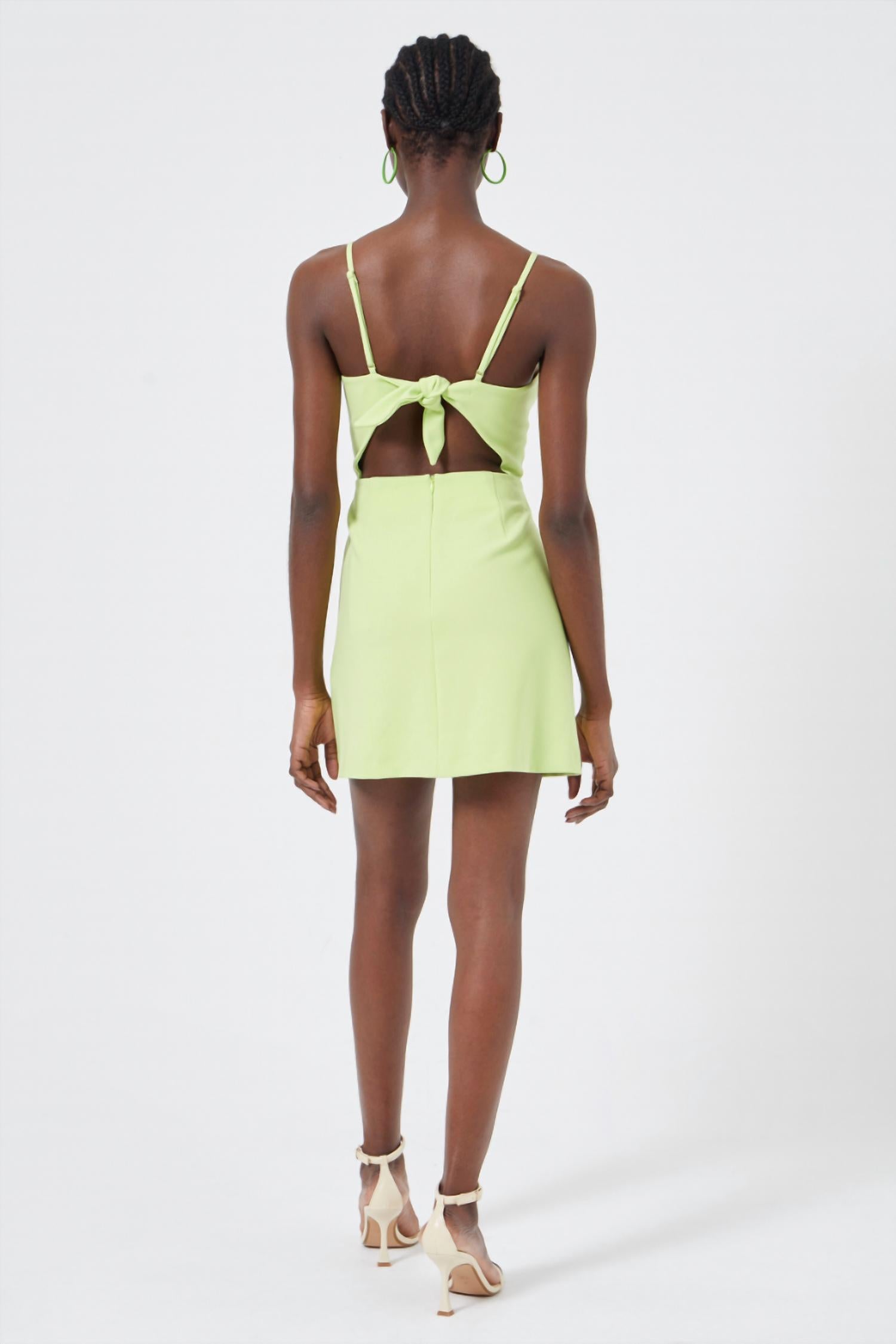 French Connection - Tie Back Whisper Sweetheart Dress