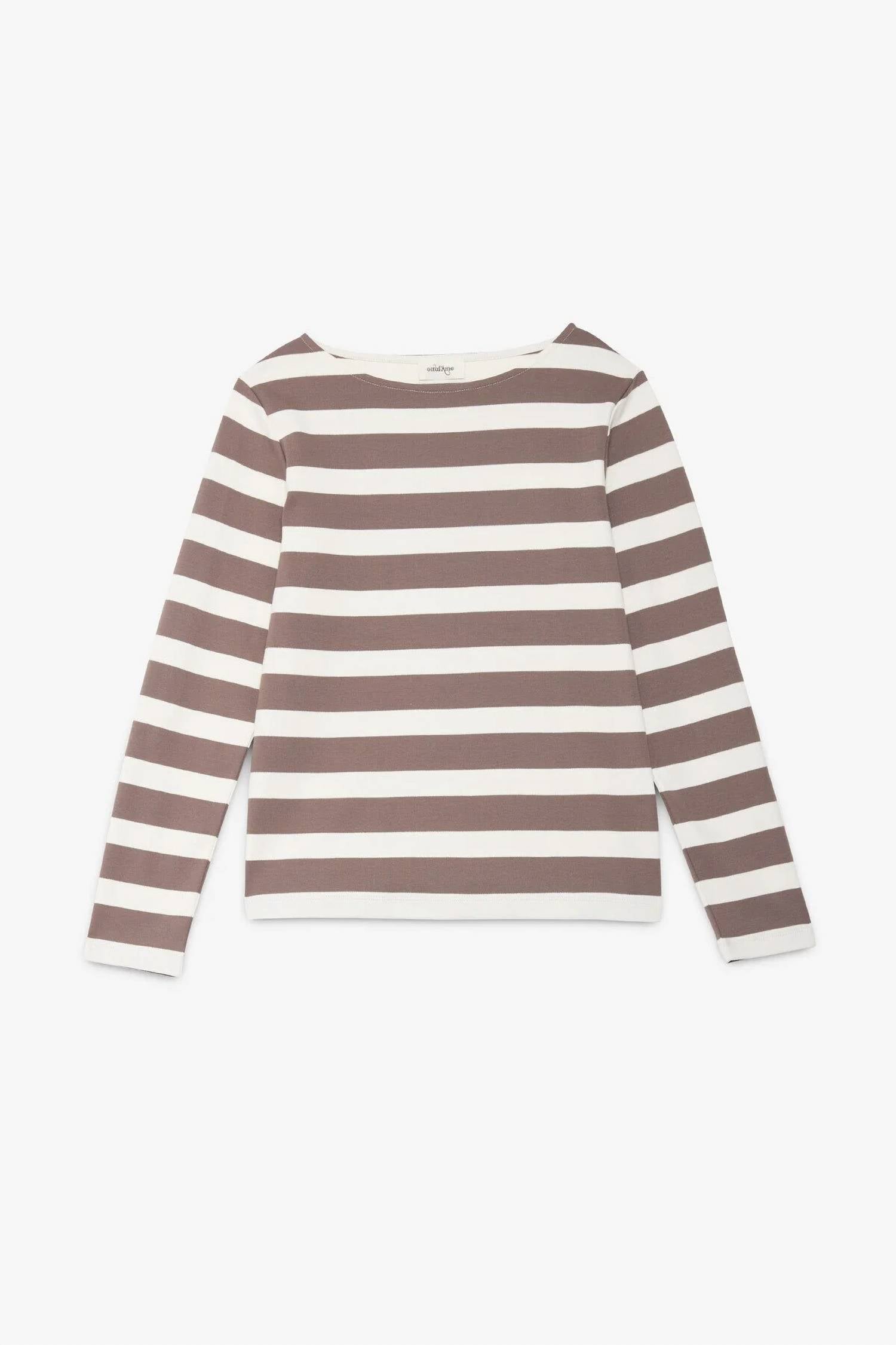 Ottod'Ame - Striped Long Sleeve T-shirt