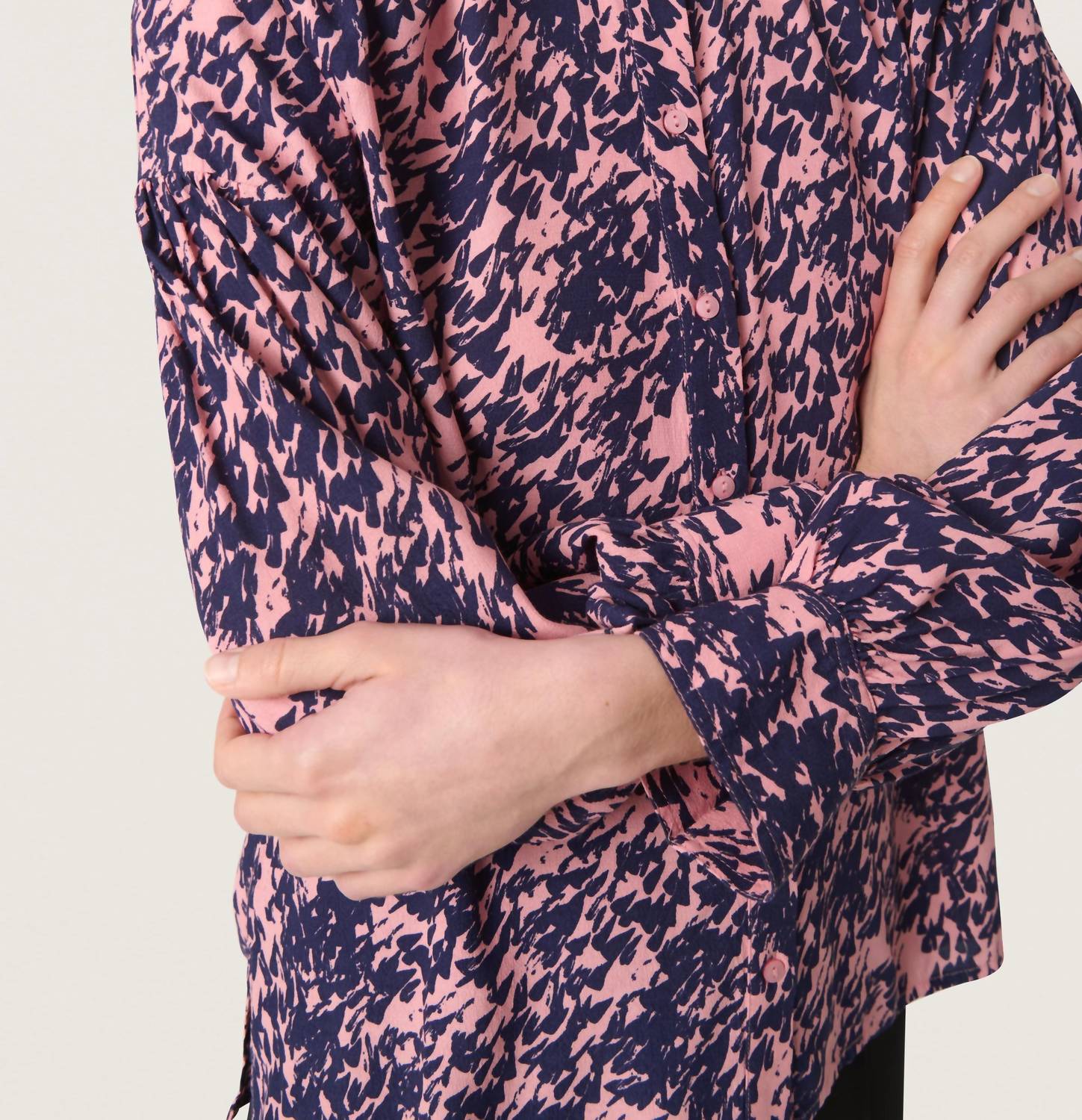 Soaked In Luxury - Sylvia Printed Long Sleeve Shirt