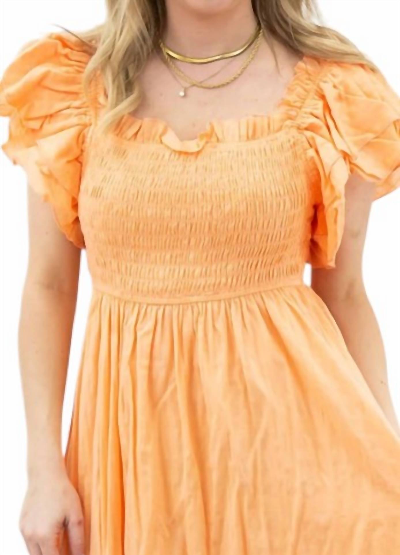 Bibi - Smocked Layer Dress