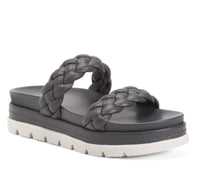 J/SLIDES Women's Reese Sandals in grey - women's sandal