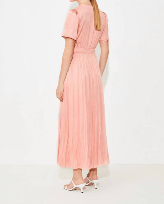 Suncoo - Cyra Long Satin Dress